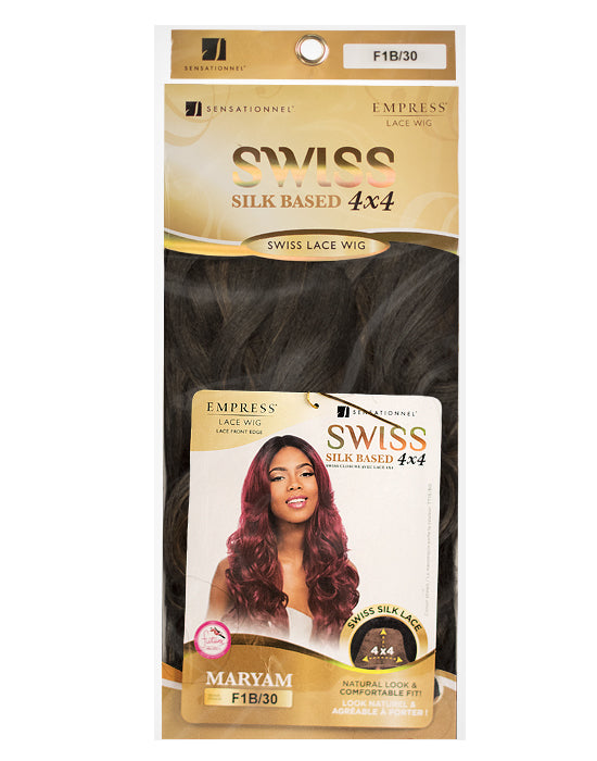 Sensationnel Empress Maryam Swiss Lace 4x4 Synthetic Wig