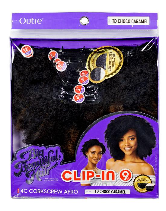 Big Beautiful Hair Afro Clip In 10"