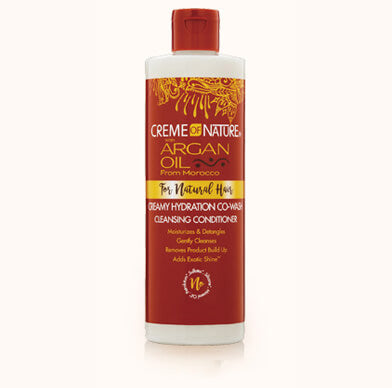 Creme Of Nature Argan Oil Creamy Hydration Co-Wash Cleansing Conditioner 354ml
