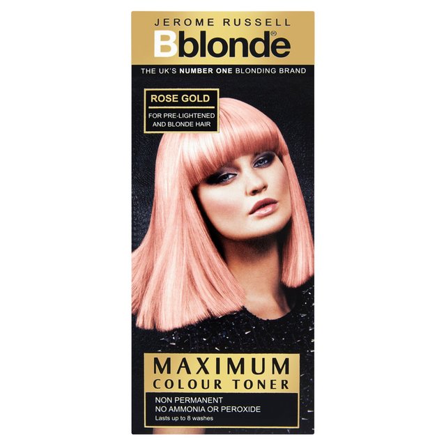 Jerome Russell  BBlonde Maximum Colour Toner Rose Gold 75ml