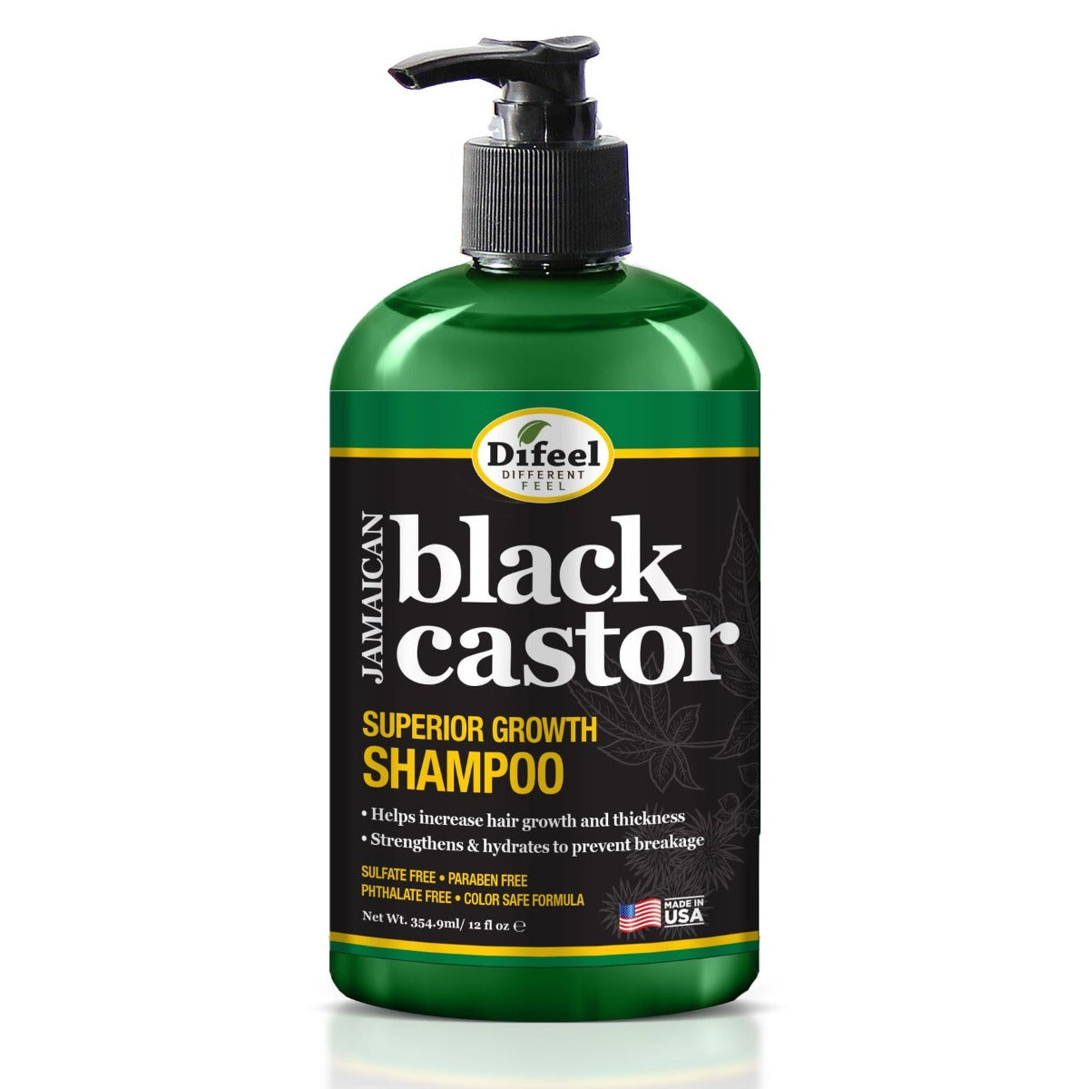 Difeel Jamaican Black Castor Superior Growth Shampoo 354ml