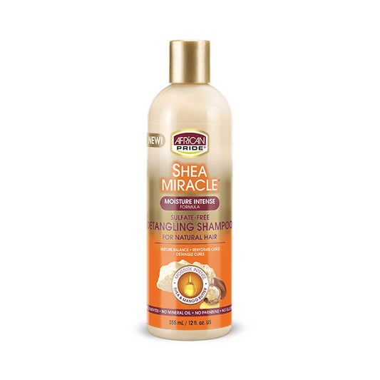 African Pride Shea Miracle Detangling Shampoo 355ml