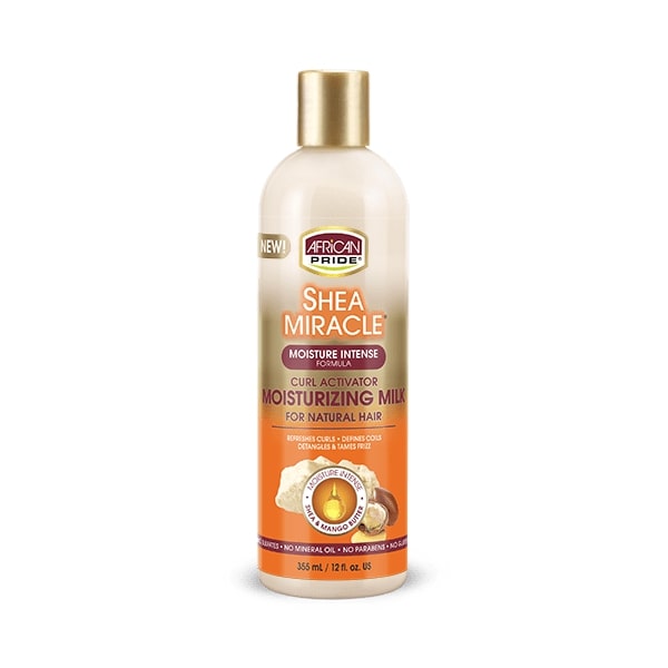 African Pride Shea Miracle Curl Activator Moisturizing Milk 355ml