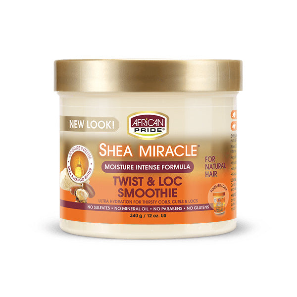 African Pride Shea Miracle Twist & Loc Smoothie 340g