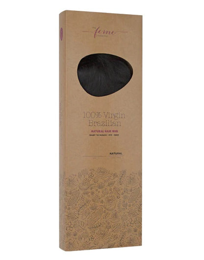 The Feme Collection Virgin Brazilian 6" Part Loose Wave Wig