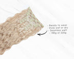 Beauty Works Beach Wave Double Hair Set 18" and 22"