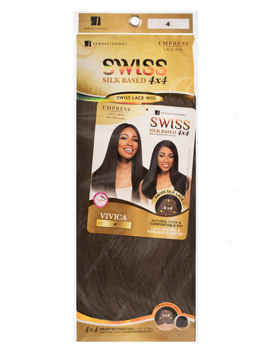Sensationnel Empress Vivica Swiss Lace 4x4 Synthetic Wig